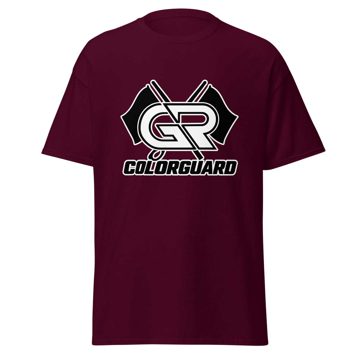 Classic | T-Shirt | George Ranch High School Colorguard | Crest Logo