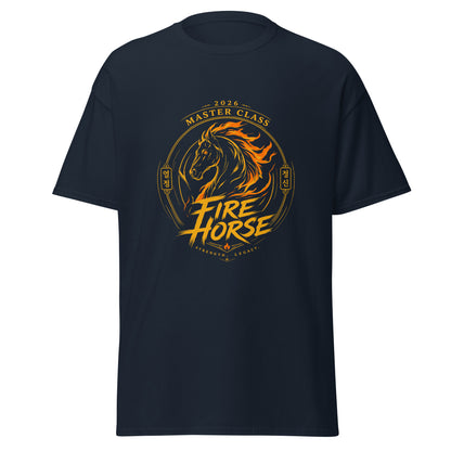 Classic | T-Shirt | Fire Horse Masters | Crest Logo