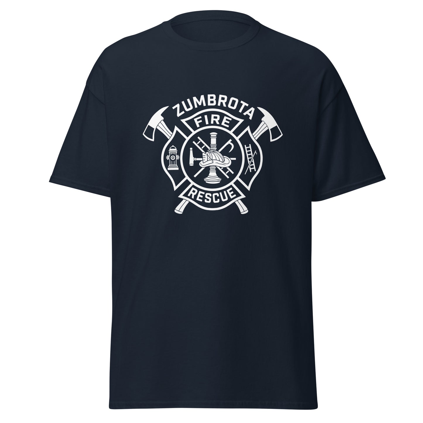 Classic | T-Shirt | Zumbrota Fire Department | Crest Logo