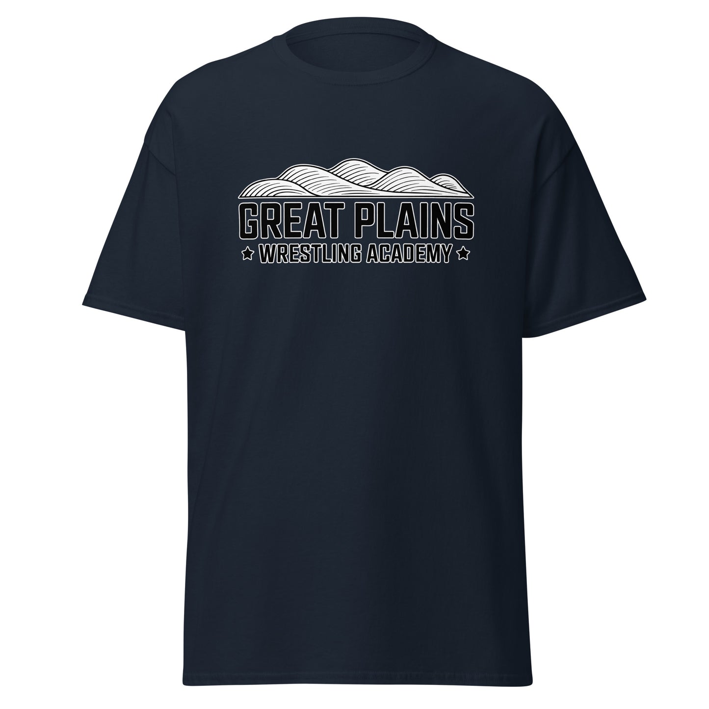 Classic | T-Shirt | Great Plains Wrestling Academy | Crest Logo