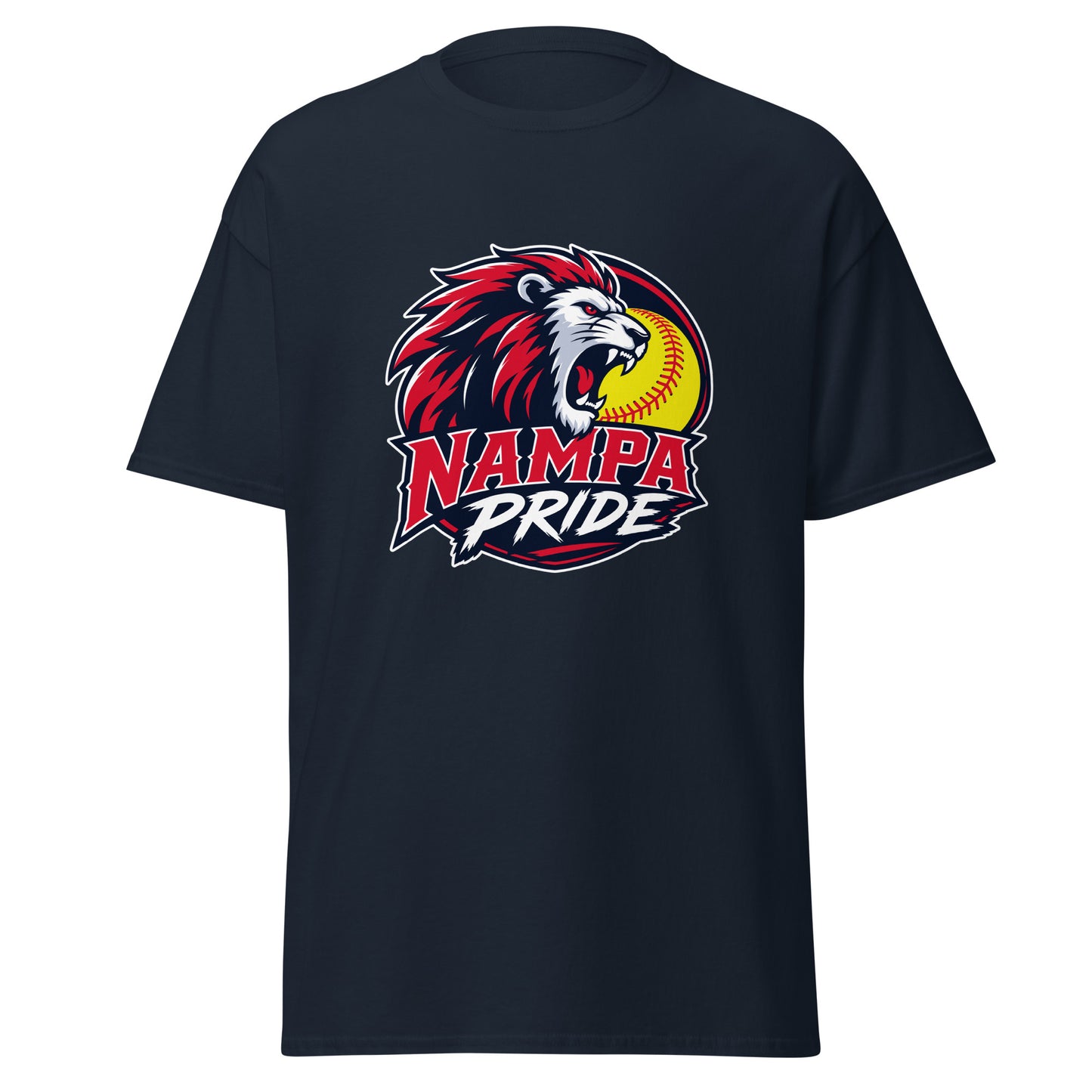 Classic | T-Shirt | Nampa Pride | Lion Crest Logo