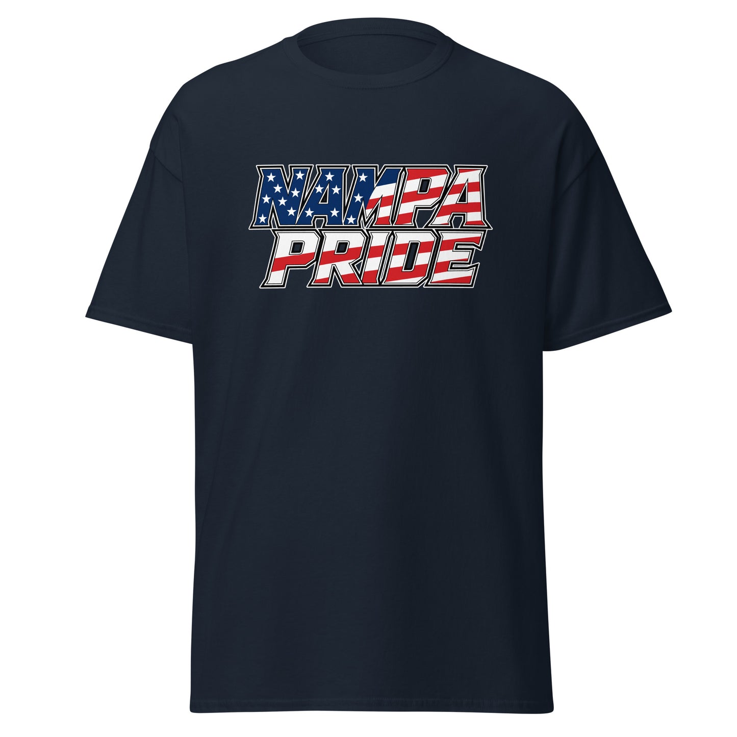 Classic | T-Shirt | Nampa Pride | Modern Script Logo