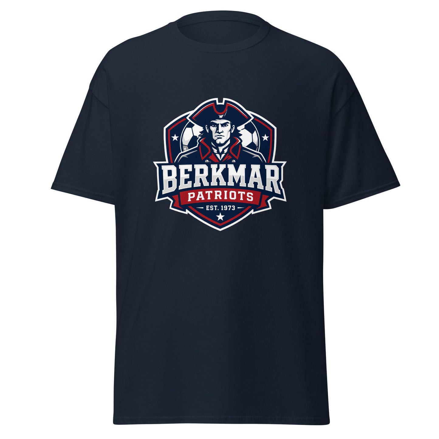 Classic | T-Shirt | Berkmar High School Soccer | Shield Logo
