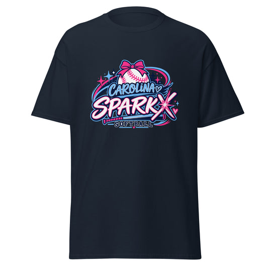Classic | T-Shirt | Carolina Sparkx | Crest Logo