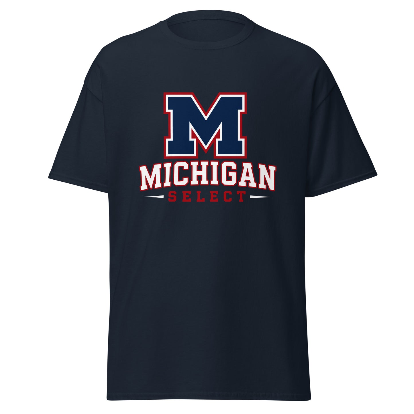 Classic | T-Shirt | Michigan Select Baseball | Emblem Logo
