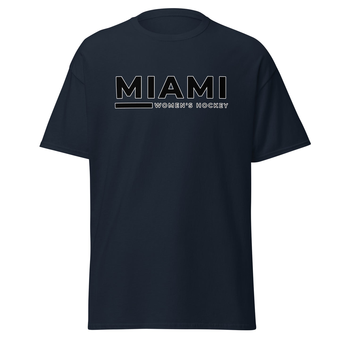 Classic | T-Shirt | Miami Women's Hockey | Lettermark Logo