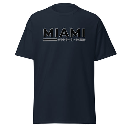Classic | T-Shirt | Miami Women's Hockey | Lettermark Logo