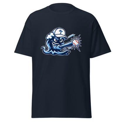 Classic | T-Shirt | Long Island Tides Baseball | Mascot Logo