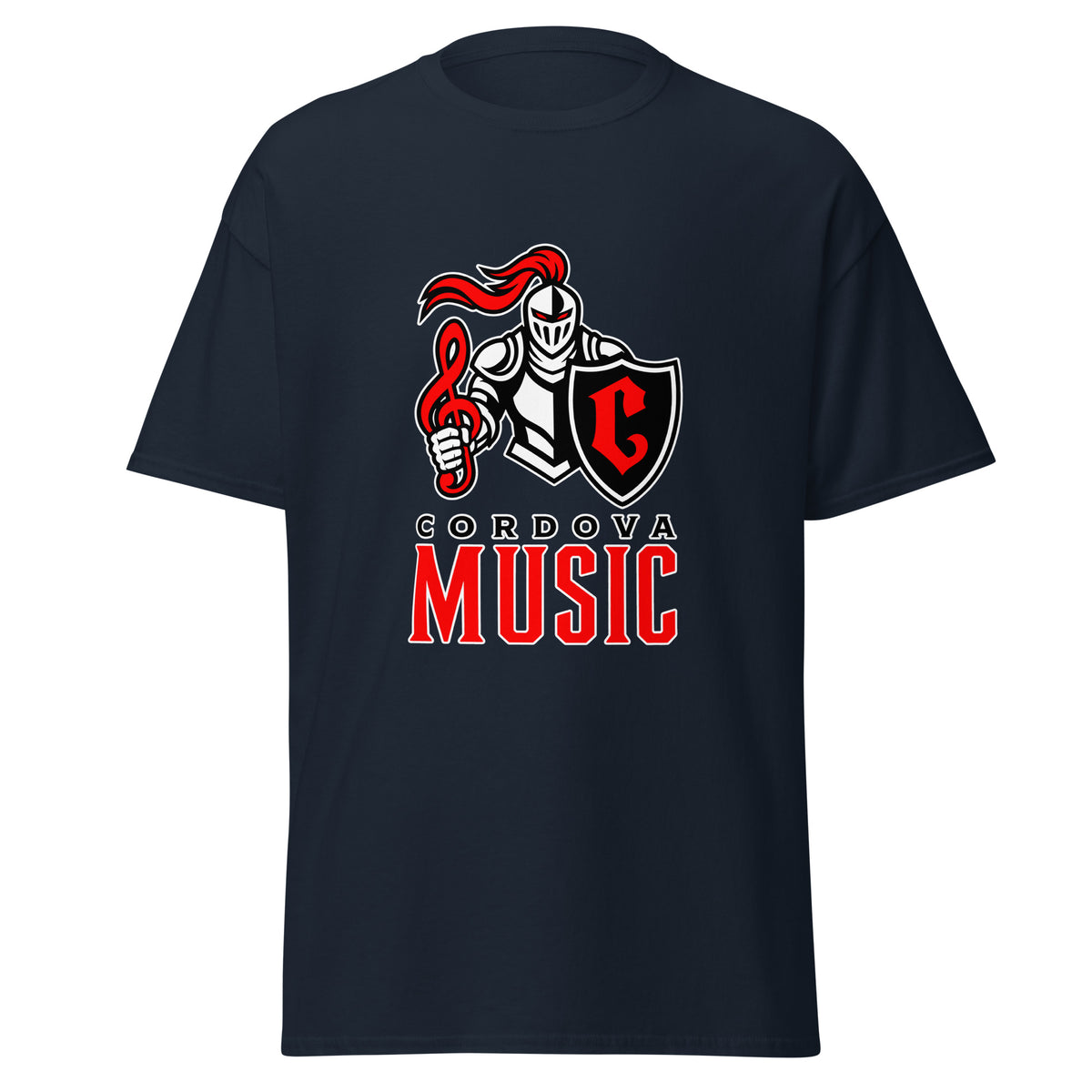 Classic | T-Shirt | Cordova High Music | Vanguard Logo