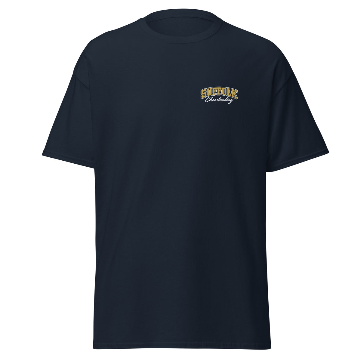 Classic | T-Shirt | Suffolk University Cheerleading | Valor Logo