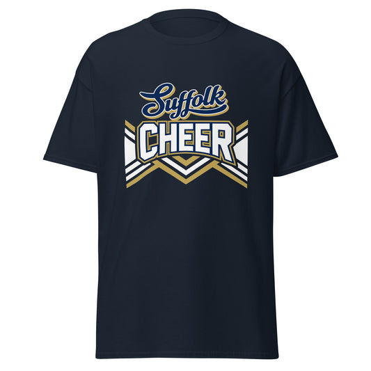 Classic | T-Shirt | Suffolk University Cheerleading | Vanguard Logo