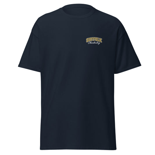 Classic | T-Shirt | Suffolk University Cheerleading | Valor Logo