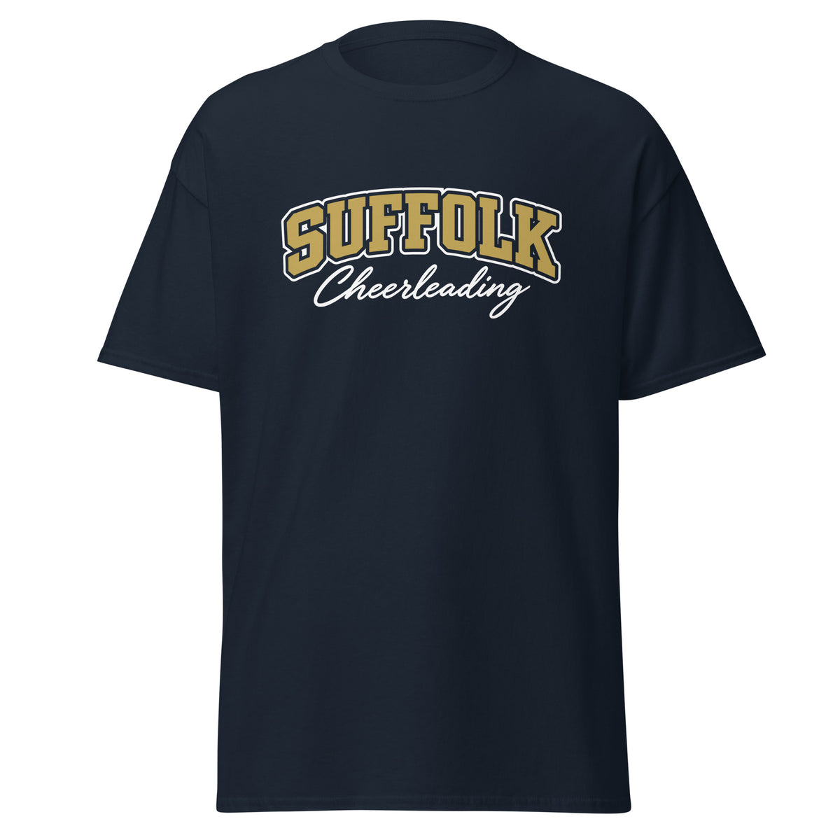 Classic | T-Shirt | Suffolk University Cheerleading | Valor Logo