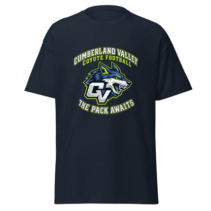 Classic | T-Shirt | Cumberland Valley Coyotes Football | Emblem Logo