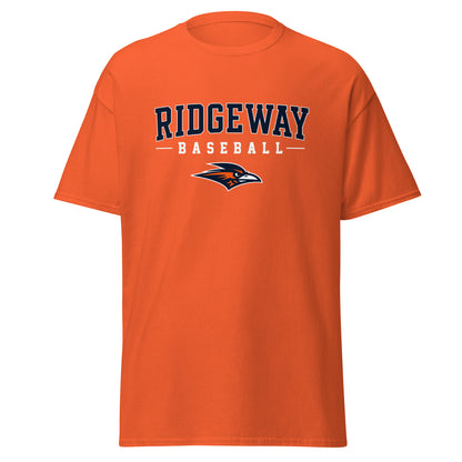 Classic | T-Shirt | Ridgeway High School Baseball | Modern Script Logo