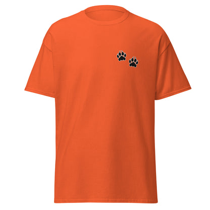 Classic | T-Shirt | Orange Wave Marching Band | Paw Mark Logo