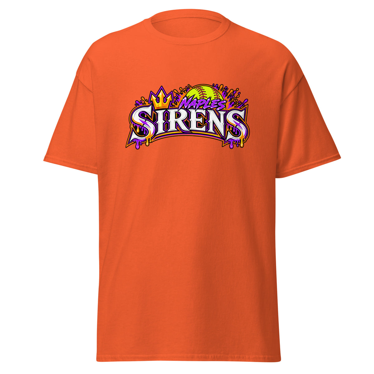 Classic | T-Shirt | Naples Sirens | Emblem Logo