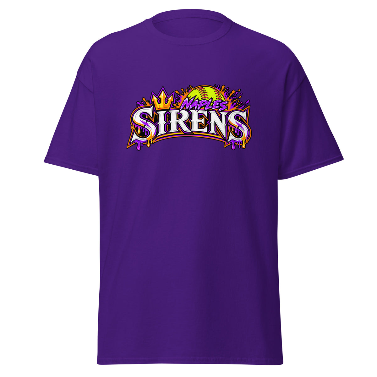 Classic | T-Shirt | Naples Sirens | Emblem Logo