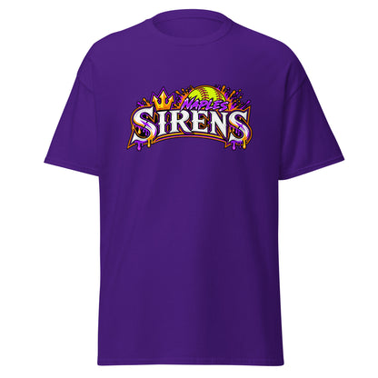 Classic | T-Shirt | Naples Sirens | Emblem Logo
