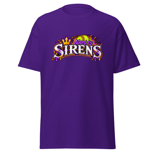 Classic | T-Shirt | Naples Sirens | Emblem Logo