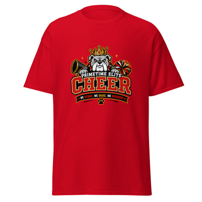 Classic | T-Shirt | PTE Bulldog Cheer | Crest Logo