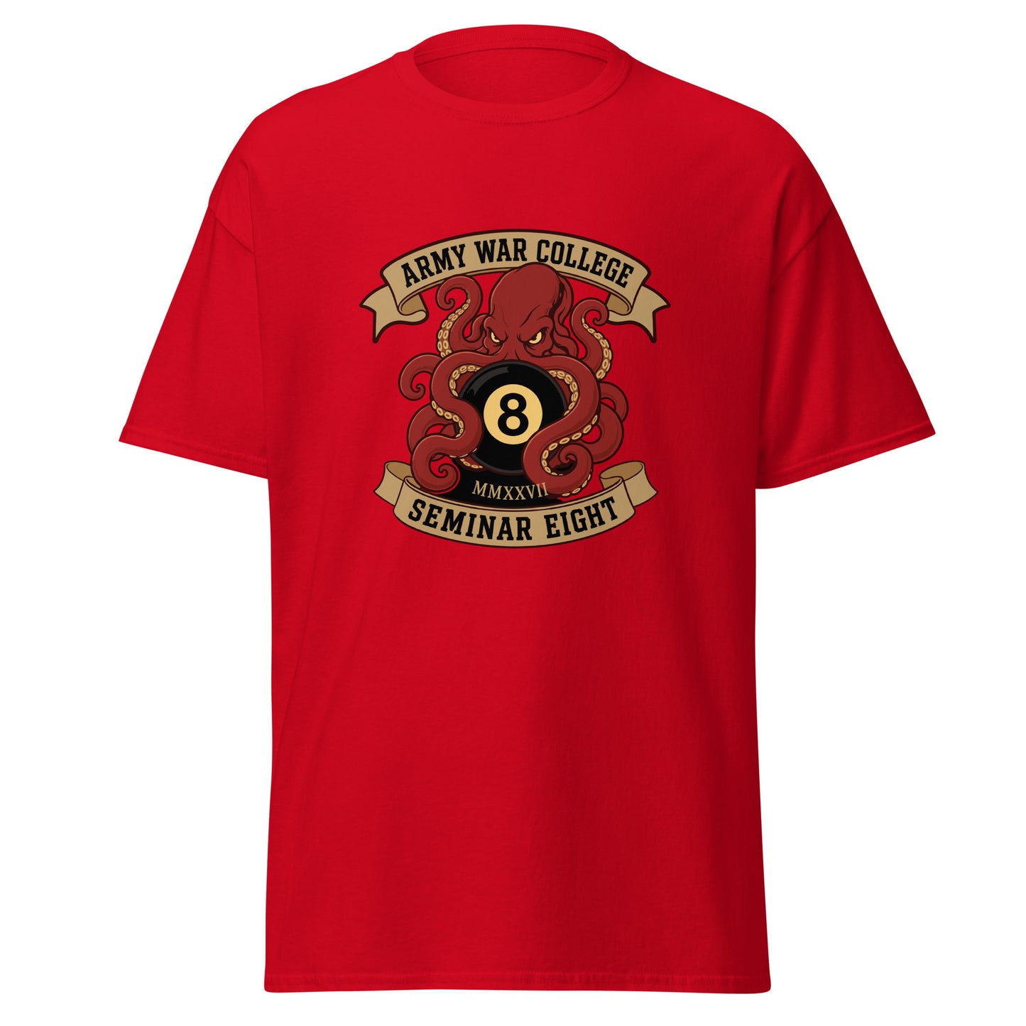 Classic | T-Shirt | Army War College (Seminar 8) | Crest Logo