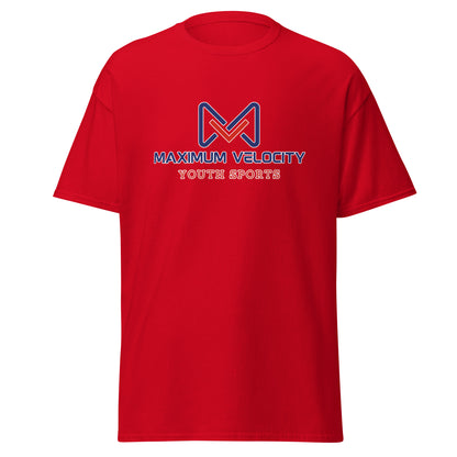 Classic | T-Shirt | Maximum Velocity Youth Sports | Emblem Logo