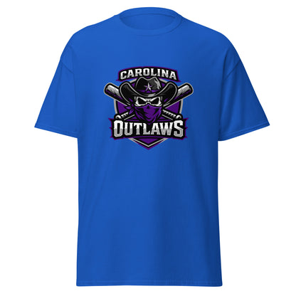 Classic | T-Shirt | Carolina Outlaws Baseball | Shield Logo