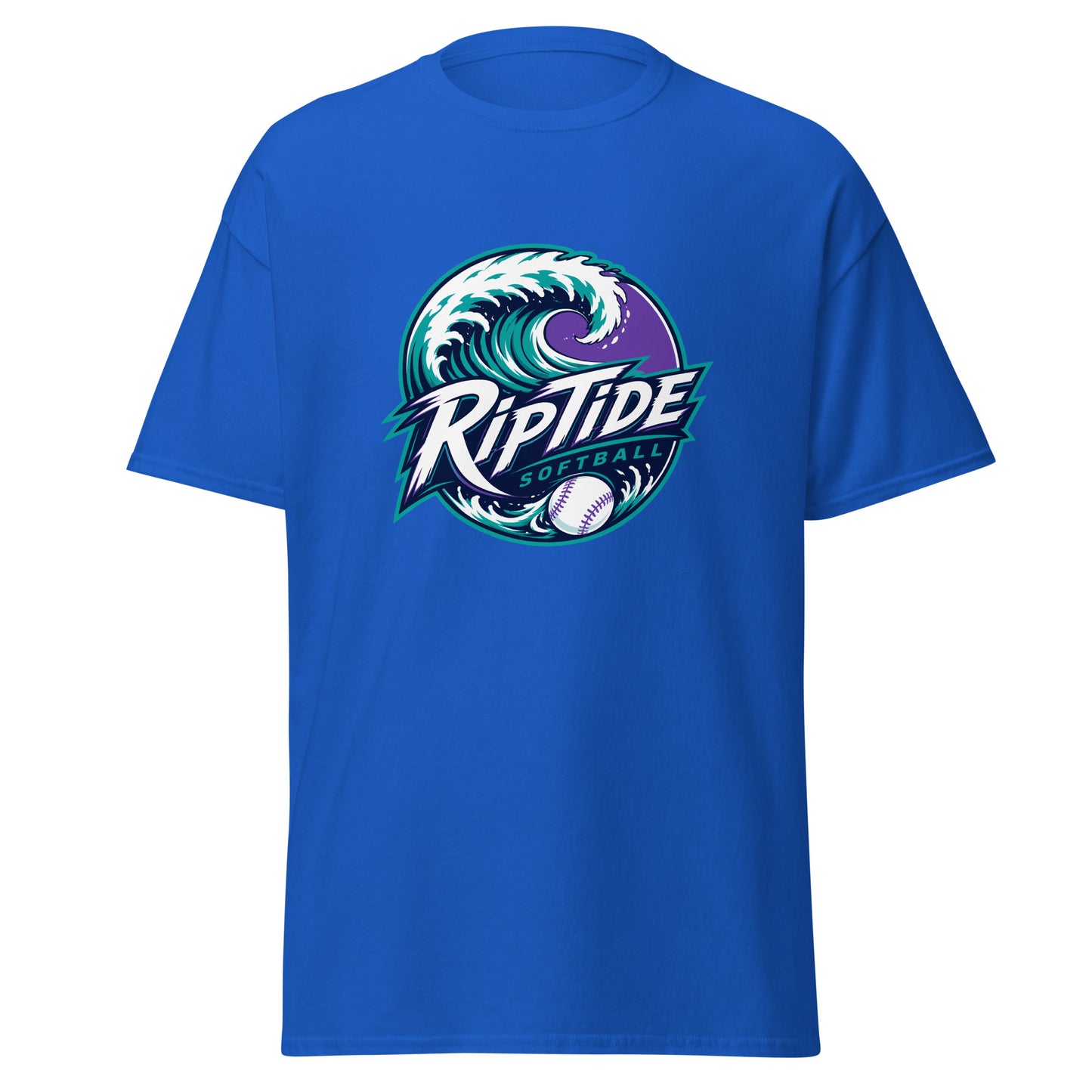 Classic | T-Shirt | RipTide Softball | Emblem Logo