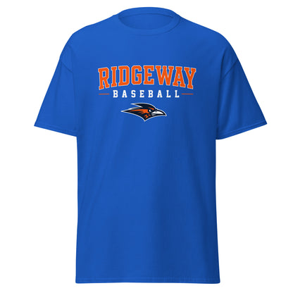 Classic | T-Shirt | Ridgeway High School Baseball | Emblem Logo