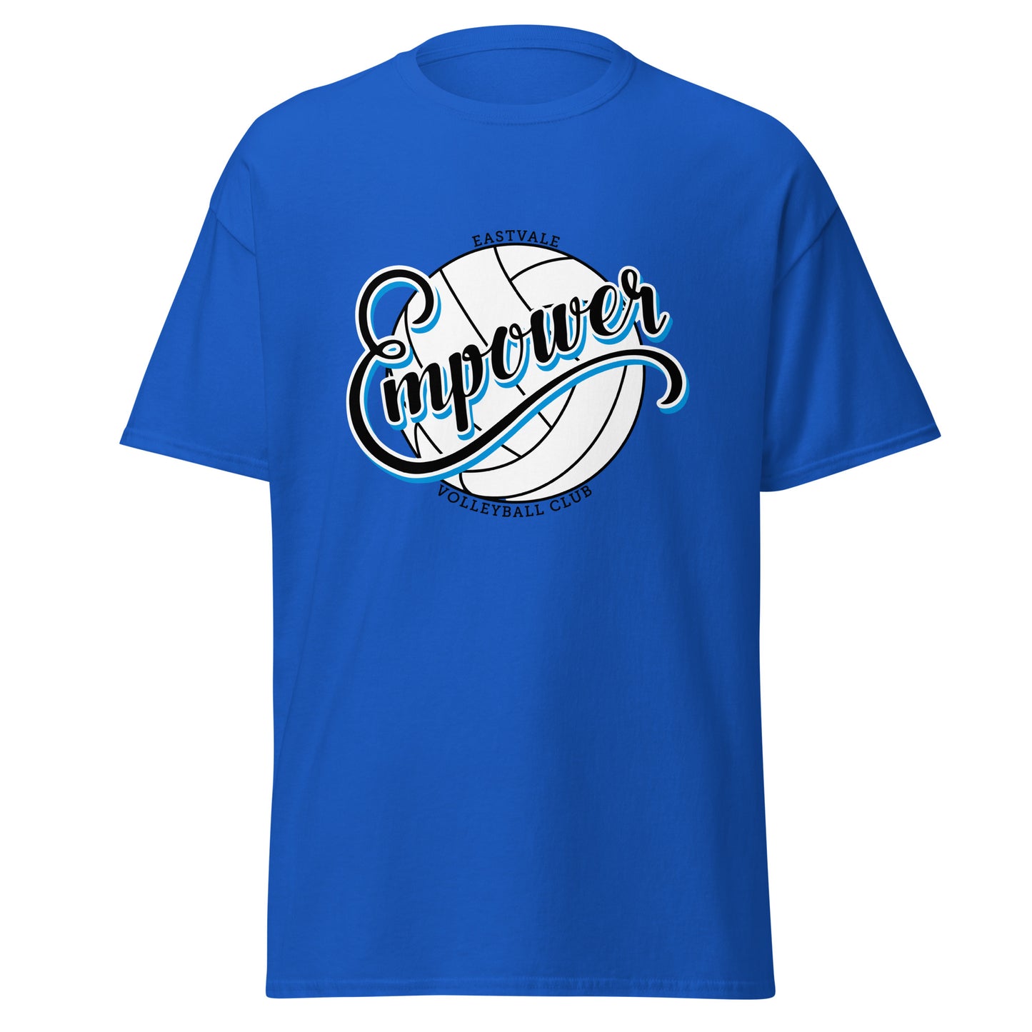 Classic | T-Shirt | Empower Volleyball Club | Emblem Logo