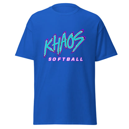 Classic | T-Shirt | Khaos Softball | Atlhetics Logo
