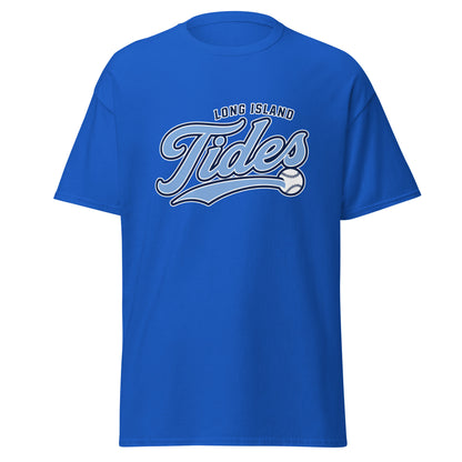 Classic | T-Shirt | Long Island Tides Baseball | Athletics Logo