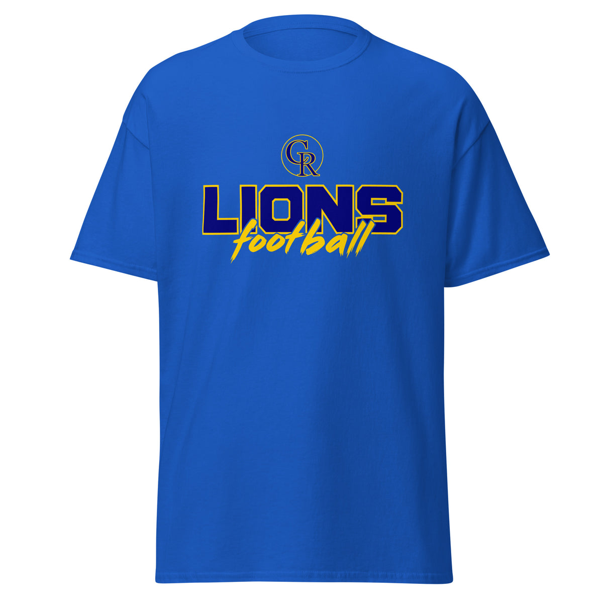 Classic | T-Shirt | Chestnut Ridge Lions Football | Vanguard Logo
