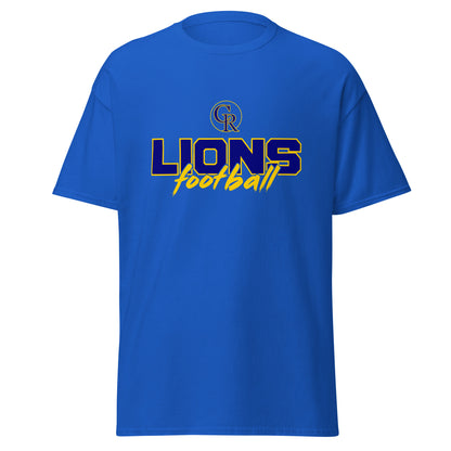 Classic | T-Shirt | Chestnut Ridge Lions Football | Vanguard Logo