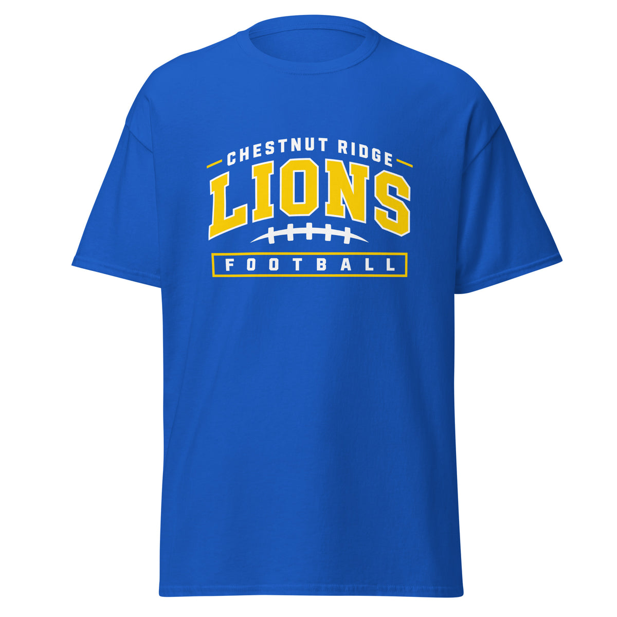 Classic | T-Shirt | Chestnut Ridge Lions Football | Valor Logo
