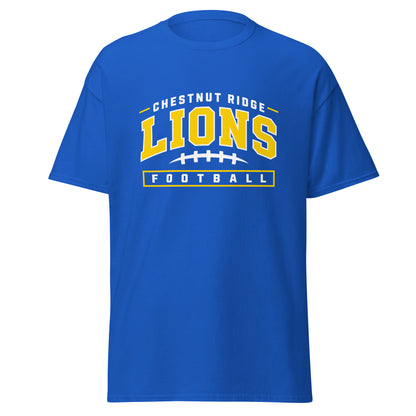 Classic | T-Shirt | Chestnut Ridge Lions Football | Valor Logo