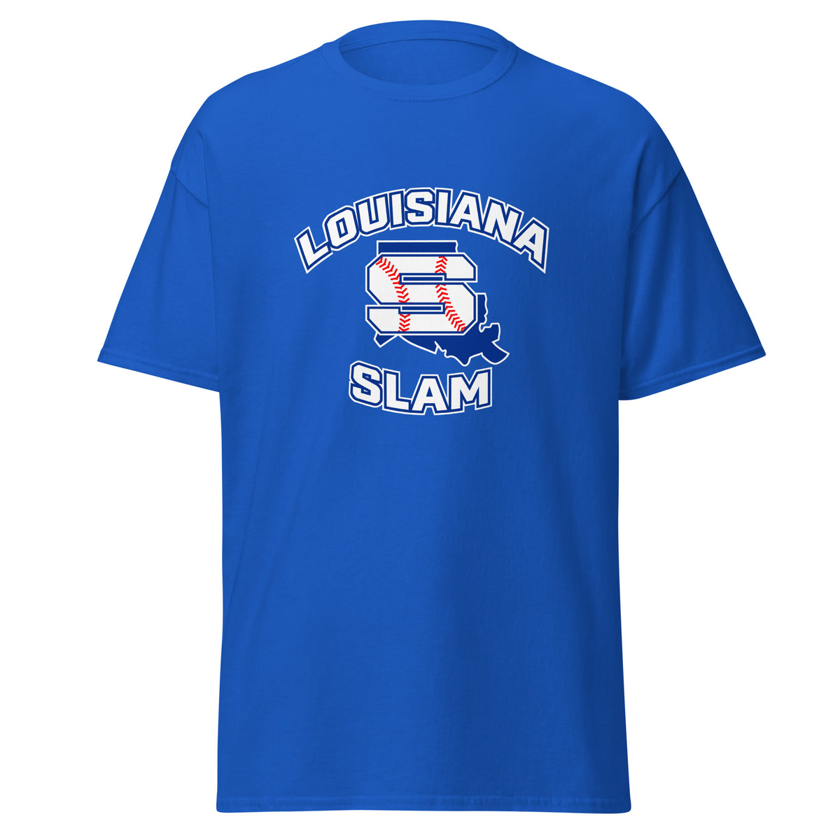 Classic | T-Shirt | Louisiana Slam Baseball | Emblem Logo