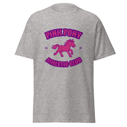 Classic | T-Shirt | Pink Pony Athletic Club | Crest Logo