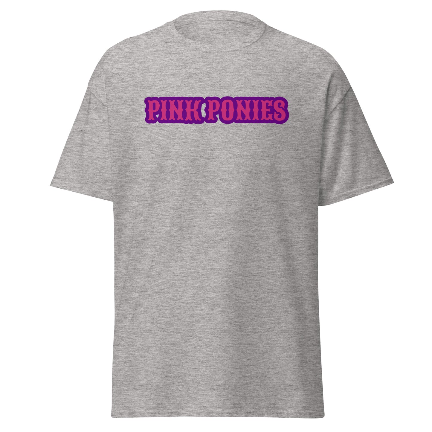 Classic | T-Shirt | Pink Pony Athletic Club | Script Logo