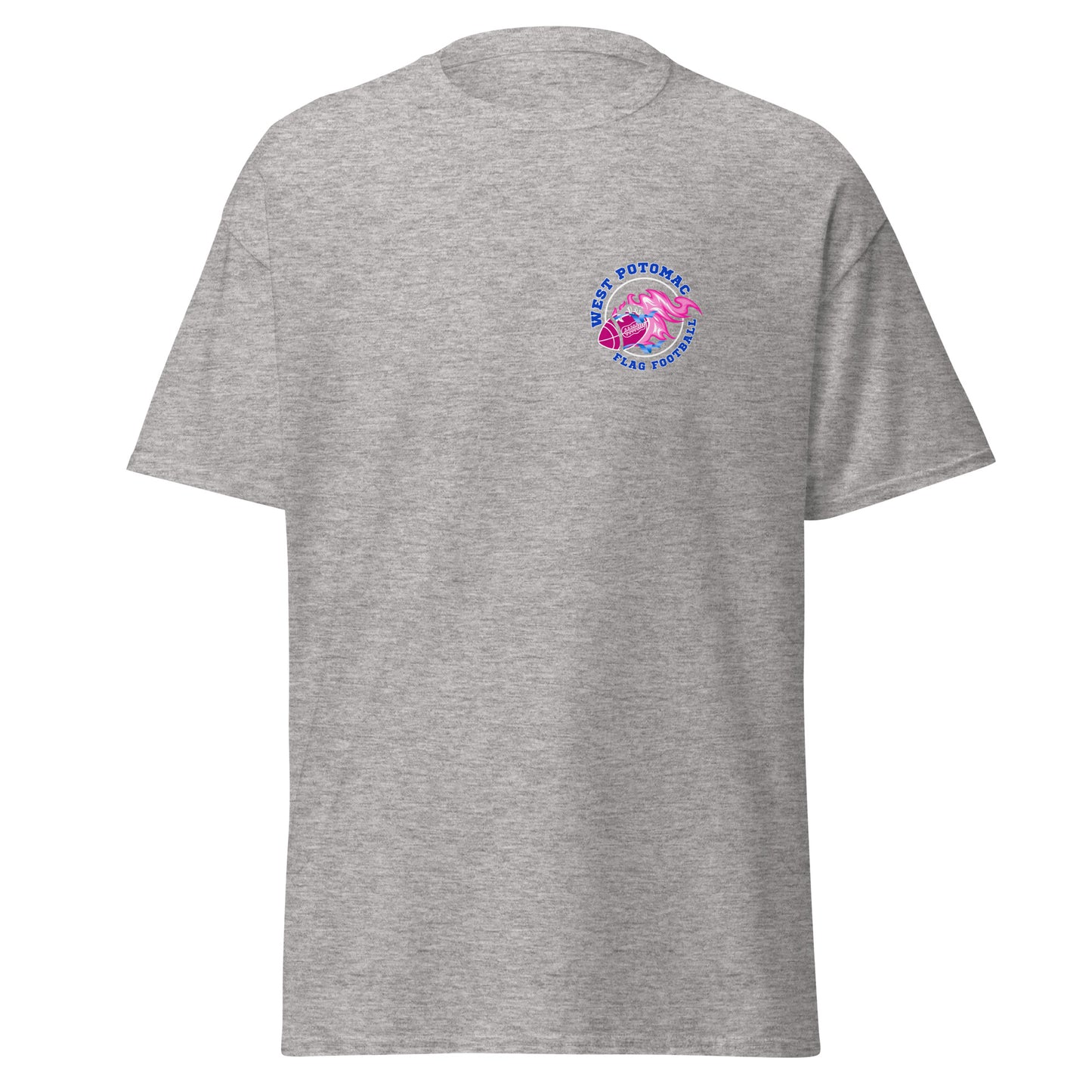 Classic | T-Shirt | West Potomac Flag Football | Emblem Logo