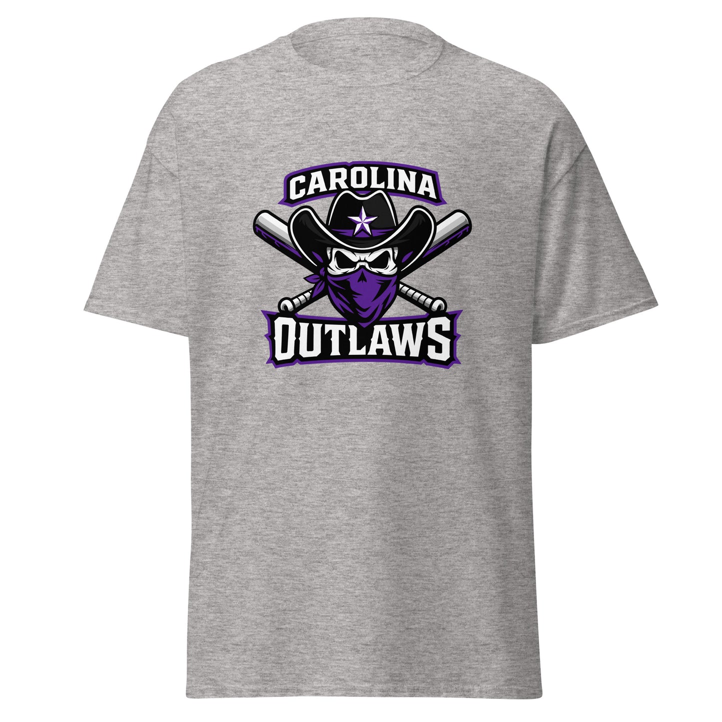 Classic | T-Shirt | Carolina Outlaws Baseball | Crest Logo