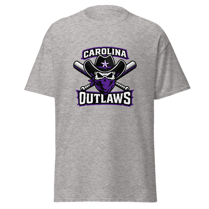 Classic | T-Shirt | Carolina Outlaws Baseball | Crest Logo