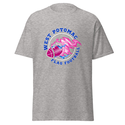 Classic | T-Shirt | West Potomac Flag Football | Crest Logo