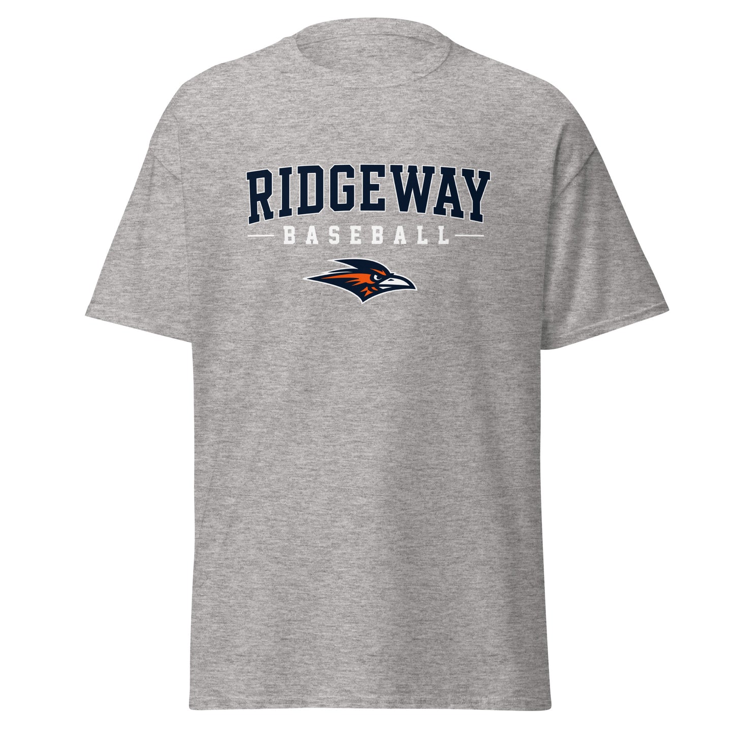 Classic | T-Shirt | Ridgeway High School Baseball | Modern Script Logo