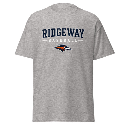 Classic | T-Shirt | Ridgeway High School Baseball | Modern Script Logo