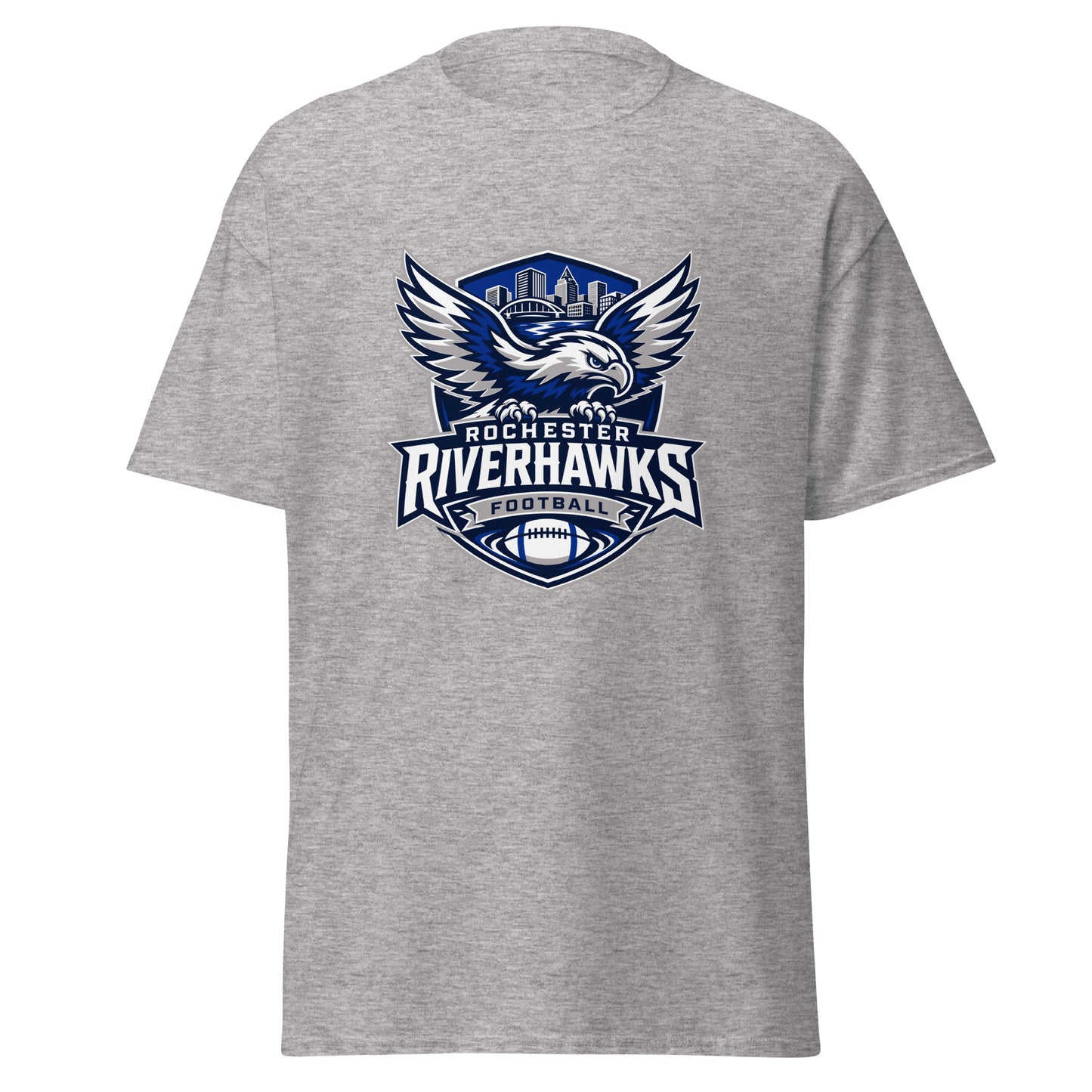 Classic | T-Shirt | Rochester Riverhawks | Shield Logo