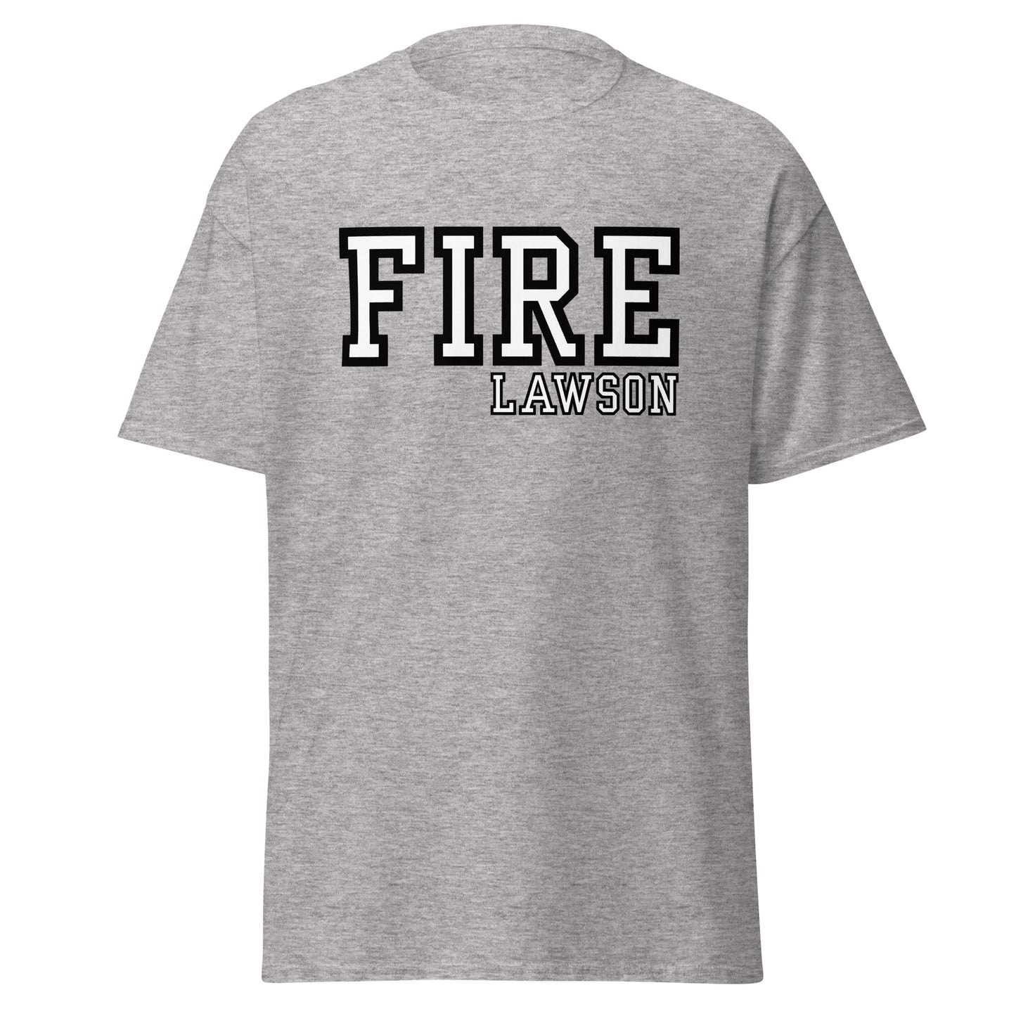 Classic | T-Shirt | Lawson Fire Department | Script Logo