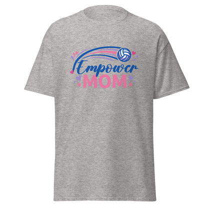 Classic | T-Shirt | Empower Volleyball Club | Mom Crest Logo