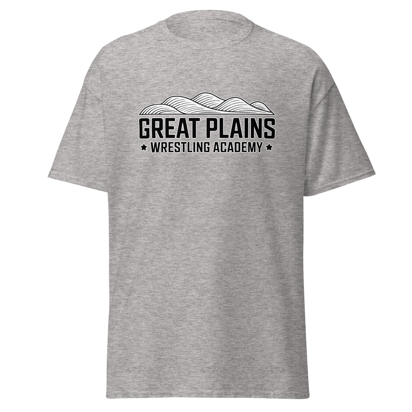 Classic | T-Shirt | Great Plains Wrestling Academy | Crest Logo